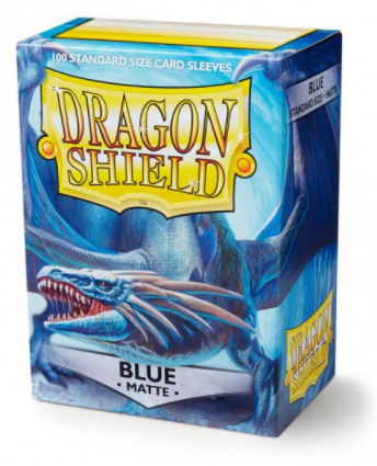 Dragon Shield Sleeves Standard Matte - 100ct Blue