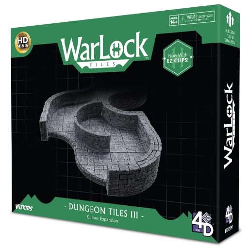 WK Warlocks Tile Dungeon Tiles III Curves Expansion