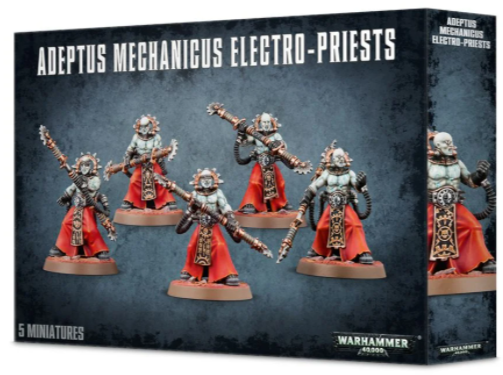 Warhammer 40K Adeptus Mechanicus Electro-Priests 59-15