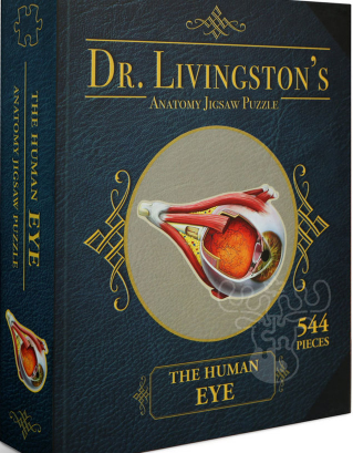 Dr Livingston's Anatomy Jigsaw Puzzle The Human Eye 544 Pieces