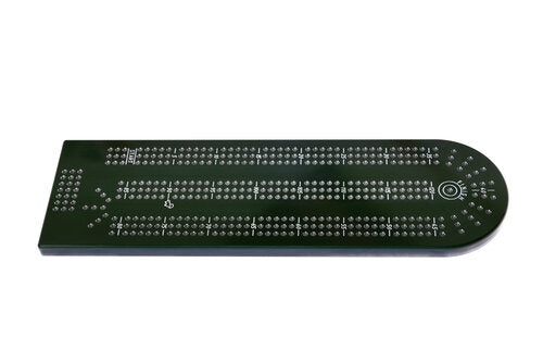 Cribbage Board - Forest Green