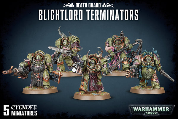Warhammer 40K Death Guard Blightlord Terminators 43-51