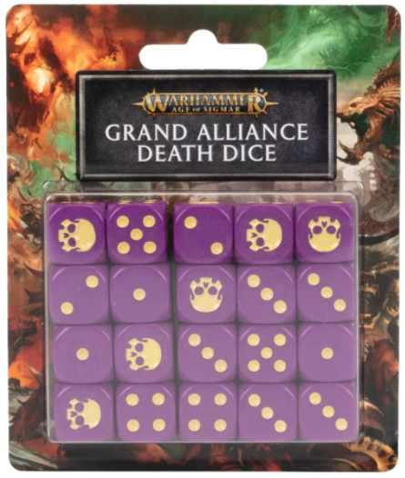 Warhammer Age of Sigmar Grand Alliance Death Dice Set 80-21