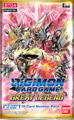 Digimon Card Game Booster Pack - Great Legend