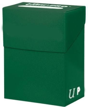 Ultra Pro Deckbox - 80+ Solid Forest Green