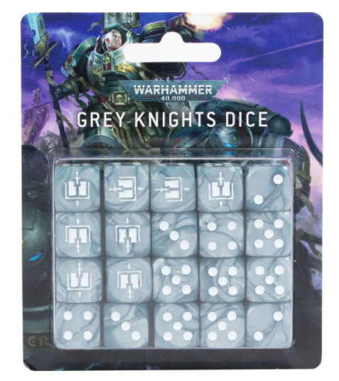Warhammer 40K - Grey Knights Dice 57-15