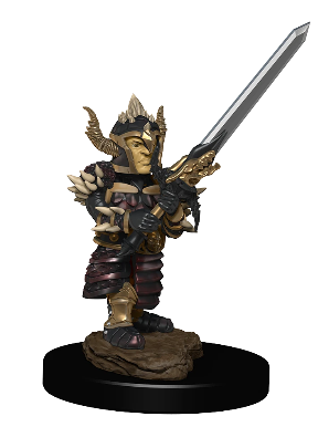 WizKids D&D Premium - Halfling Male Fighter