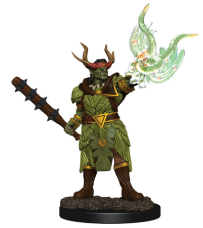 Wizkids Pathfinder Premium - Half Orc Male Druid