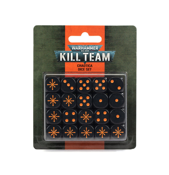 Warhammer 40K Kill Team Chaotica Dice Set 102-81