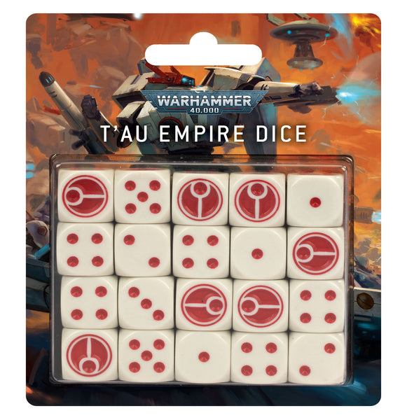 Warhammer 40K T'au Empire Dice Set 56-31