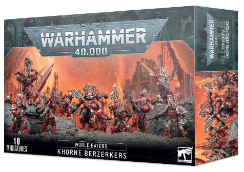 Warhammer 40K World Eaters Khorne Berzerkers 43-10