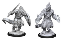 WizKids D&D - Lizardfolk Barbarian & Lizardfolk Cleric Wave 15