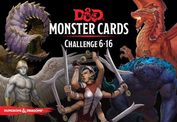 D&D5 Cards - Monster CR 6-16