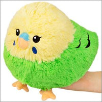 Mini Squishable - Yellow/Green Budgie