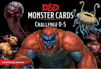 D&D5 Cards - Monster CR 0-5