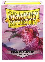 Dragon Shield Sleeves Standard Matte - 100ct Pink Diamond