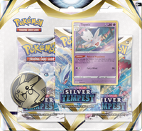 Pokemon TCG Booster Pack - Silver Tempest 3-Pack w/Promo Card & Coin