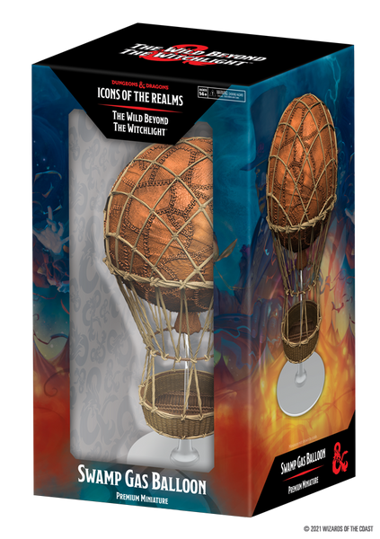 D&D Icons of the Realms 20: The Wild Beyond the Witchlight: Premium Set 2 Swamp Gas Balloon