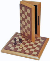 Chess Set Walnut 12" Folding
