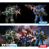 Warhammer 40,000 Heat-Changing Magic Mug - Ultramarine/Black Legion