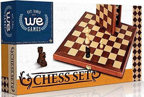 Chess Set Walnut 11.5" Folding