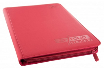 Ultimate Guard 360 9-Pocket Zipfolio Xenoskin Red