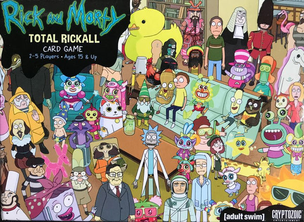 Rick and Morty Total Rickall Card Game