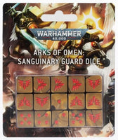Warhammer 40K Arks of Omen Sanguinary Guard Dice 41-46