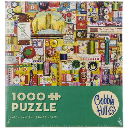Cobble Hill 1000 piece Puzzle Sewing Notions