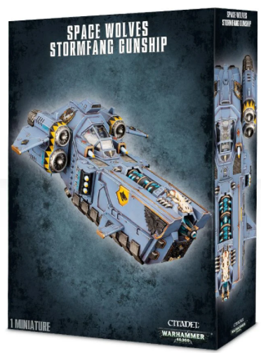 Warhammer 40K Space Wolves Stormfang Gunship 53-11