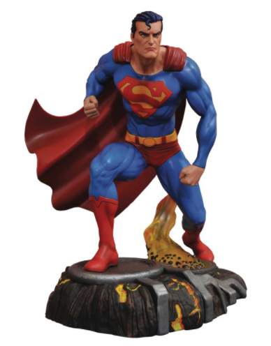 Dc Gallery Superman Comic Pvc Figure