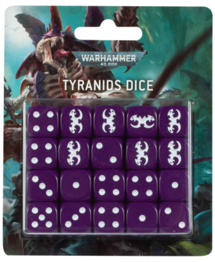 Warhammer 40K Tyranids Dice 66-86