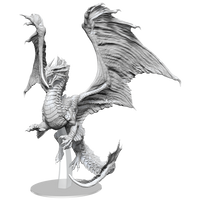 Wizkids D&D Adult Bronze Dragon Unpainted Miniature