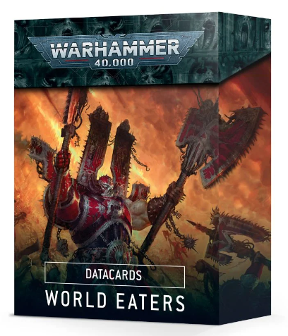 Warhammer 40K World Eaters Datacards 42-04