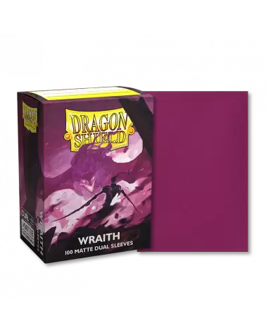Dragon Shield Sleeves Matte Dual - 100ct Wraith